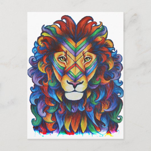 Mufasa's nieuwe haar doet briefkaart (Voorkant)