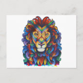 Mufasa's nieuwe haar doet briefkaart (Voorkant)