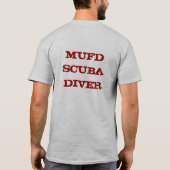 MUFD Dive Team SCUBA Diver Shirt (Achterkant)