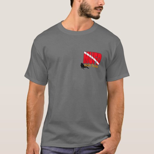 MUFD SCUBA Rescue & Recovery Team T-Shirt (Voorkant)