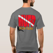 MUFD SCUBA Rescue & Recovery Team T-Shirt (Achterkant)