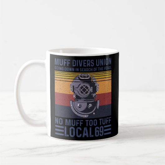 Muff Divers Union Koffiemok (Links)