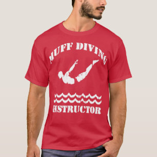 Muff Diving Instructor Diver Swimming Pool Funny S T-shirt