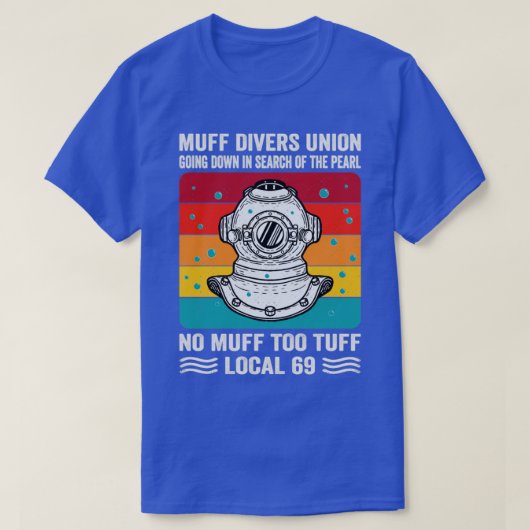 Muff duikt de Unie op zoek naar de pier T-shirt (Design voorkant)