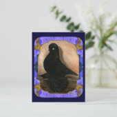 Muffed Tumbler Pigeon Framed Briefkaart (Staand voorkant)