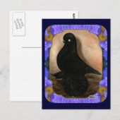 Muffed Tumbler Pigeon Framed Briefkaart (Voorkant / Achterkant)