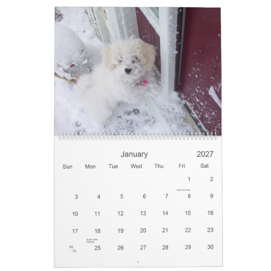 Muffie Agenda 2007 Kalender (Jan 2027)