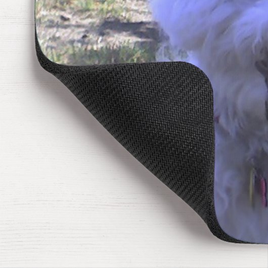 Muffie in het Dog Park Muismat (Hoek)