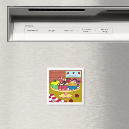 Muffin Bord Magnet (Insitu (Vaatwasser))