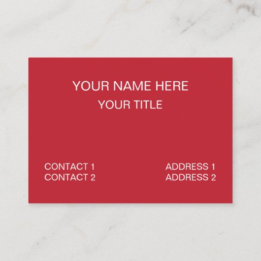 Muffin Cupcake Bakkerij Visitekaartje (Achterkant)