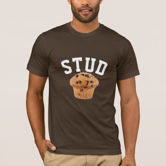 muffin cupcake muffin grafisch grappig design t-shirt (Voorkant)