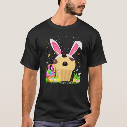 Muffin Fast Food Easter Egg Hunt Bunny Muffin East T-shirt (Voorkant)