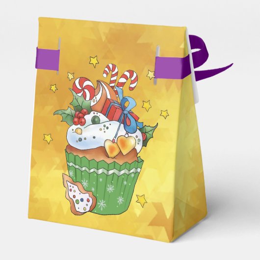 Muffin Geschenkschachtel Bedankdoosjes (Achterkant)