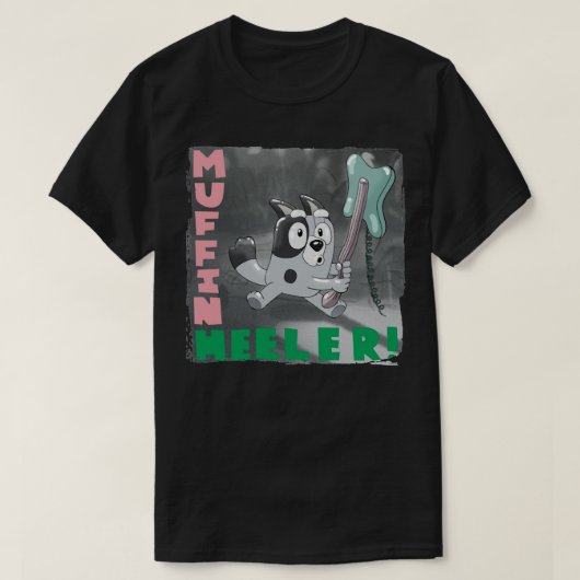 Muffin Heeler! Essential T-Shirt (Design voorkant)
