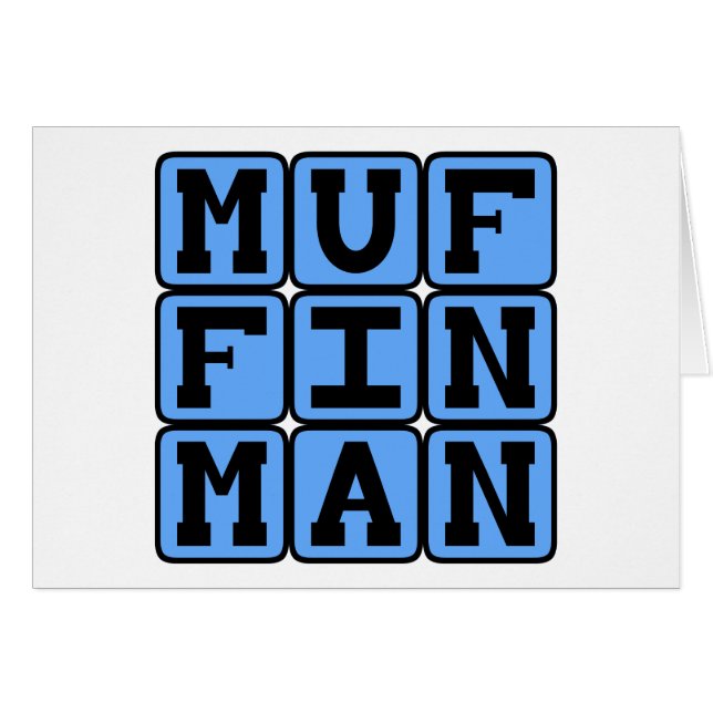 Muffin Man (Voorkant Horizontaal)