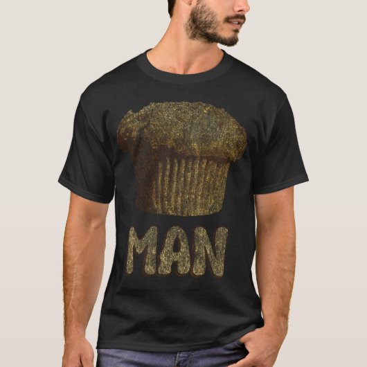 Muffin Man Retro T-shirt (Voorkant)