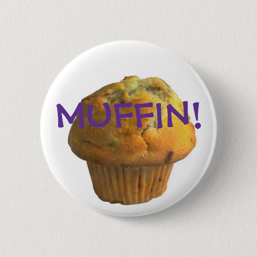 MUFFIN! RONDE BUTTON 5,7 CM (Voorkant)