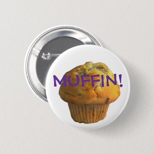 MUFFIN! RONDE BUTTON 5,7 CM (Voorkant /achterkant)