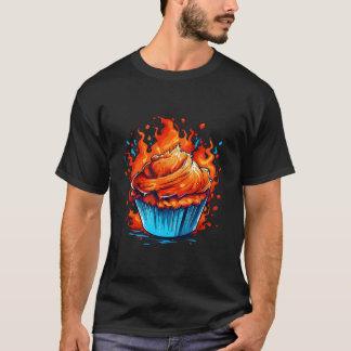 Muffin Stuff For Baking Flames T-shirt