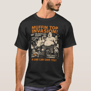 Muffin Top Invasion Film Poster Mannen Halloween