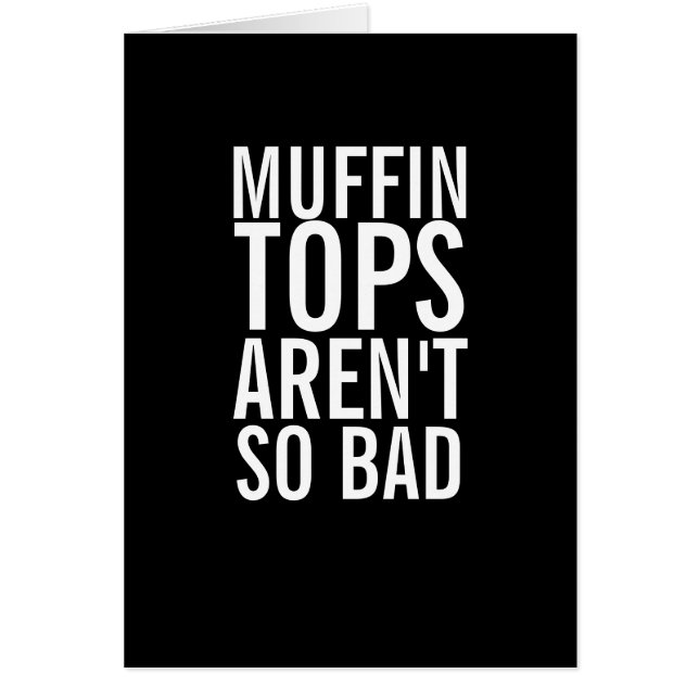 Muffin-Topjes zijn slechte lasterkaarten (Voorkant)