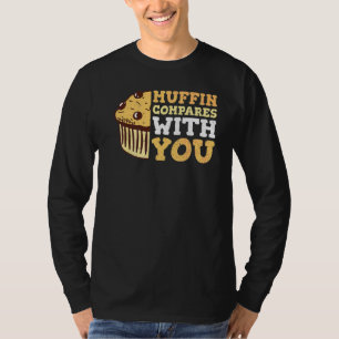 Muffin vergelijkt met u voor een bank t-shirt