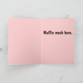 Muffin wat omhoog om het even wanneer Kaart is (Binnen)