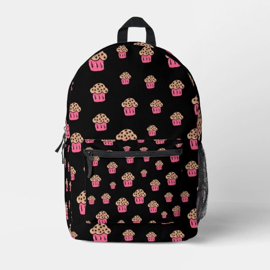 Muffinpatroon Print Knip Naai Tas (Voorkant)