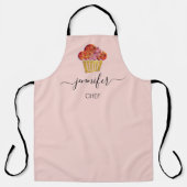 Muffins Bakkerij Catering Cakes Roos Gold Schort (Voorkant)