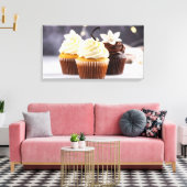 Muffins Canvas Afdruk (Insitu (Woonkamer))