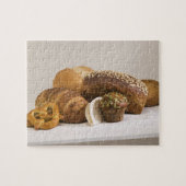 Muffins en maaltijdrollen legpuzzel (Horizontaal)