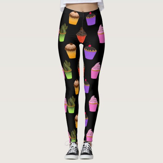Muffins in overvloed! Leggings (Voorkant)
