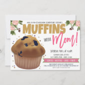 Muffins met mam Uitnodiging (Voorkant)