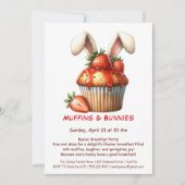 Muffins & Mornings – Paasontbijt Kaart (Voorkant)