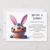 Muffins & Mornings – Paasontbijt Kaart (Voorkant)