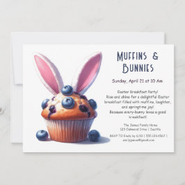 Muffins & Ochtenden – Pasen Ontbijtfeest Kaart