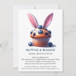 Muffins & Ochtenden – Pasen Ontbijtfeest Kaart