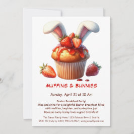 Muffins & Ochtenden – Pasen Ontbijtfeest Kaart