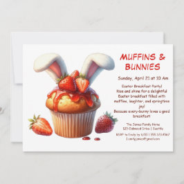 Muffins & Ochtenden – Pasen Ontbijtfeest Kaart