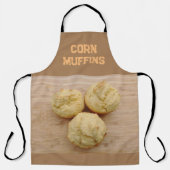 Muffins Ontbijt Eten Schort (Voorkant)
