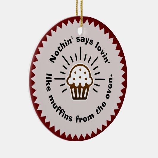 Muffins van het Oven Ornament (Rechts)