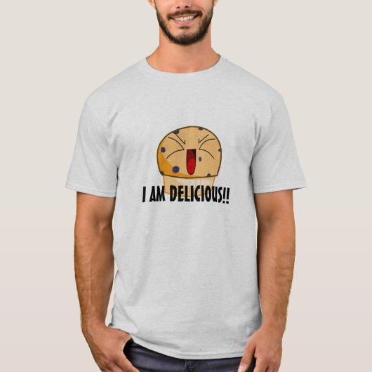 Muffins zijn heerlijk! T-shirt (Voorkant)
