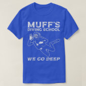 Muffs Diving School 5 T-shirt (Design voorkant)