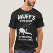  Muffs Diving School  T-shirt (Voorkant)