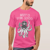 Muffs Diving School T-shirt (Voorkant)