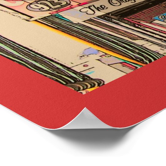 Muffuletta Madness Poster (Hoek)