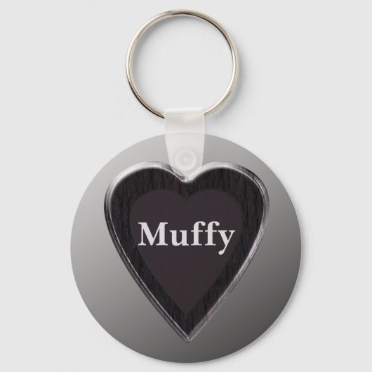 Muffy Heart Keychain (Voorkant)