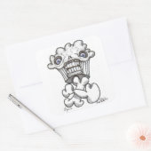 MUFFYN VIERKANTE STICKER (Envelop)