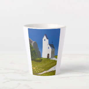 Mug-1-landschap Latte Mok