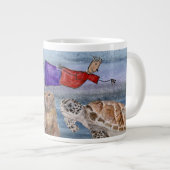Mug # 2 Joanna Flying over Animals Grote Koffiekop (Voorkant rechts)